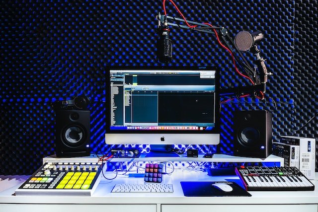 studio d'enregistrement, mix, mastering